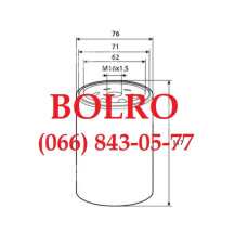 0001279970 ПАЛИВНИЙ ФІЛЬТР ДВИГУНІВ BOMAG ATLAS COPCO ABG ZOOMLION ZETTELMEYER WIRTGEN VOLVO VOGELE VALTRA SOLE DIESEL SCHAEFF RENAULT O&K MERLO MATROT MANITOU LOMBARDINI