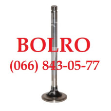 0001279980 ВИПУСКНИЙ КЛАПАН Ø40.00*9.45 L148.00MM ДВИГУНІВ VALMET SISU ТРАКТОРІВ, КОМБАЙНІВ VALTRA SAMPO MASSEY FERGUSON DRONNINGBORG