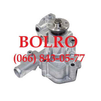 0001280224 ВОДЯНА ПОМПА, НАСОС ВОДИ ДВИГУНІВ YANMAR 3TNV84, 3TNE84, 3TNV84T, 3TNV88, 4TNV84, 4TNV88 ТРАКТОРІВ, НАВАНТАЖУВАЧІВ YANMAR