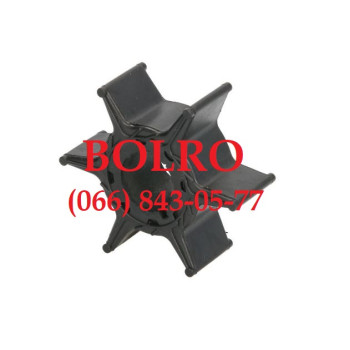 0001280978 КРИЛЬЧАТКА ПОМПИ ВОДИ, ІМПЕЛЕР ВОДЯНОГО НАСОСУ 51*16*19MM ЧОВНОВИХ МОТОРІВ YAMAHA 20HP 25HP 30HP 40HP 50HP 25N 25Q 25J 25V 30D 30H 30G 40H 40X 50D F20A F25A 2/4