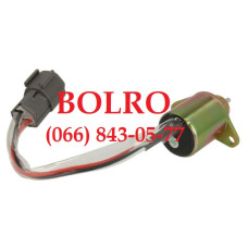 0001281245 СОЛЕНОЇД, ГЛУШИЛКА ПОДАЧІ ПАЛИВА ЕКСКАВАТОРІВ DOOSAN DH80 HYUNDAI DH150 DH160 R55 R60-7 R80-7 TAKEUCHI TB175 TB235
