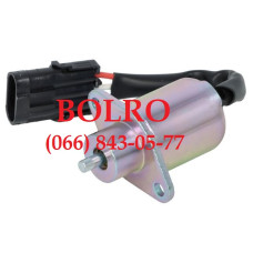 0001281375 СОЛЕНОЇД, ГЛУШИЛКА ПОДАЧІ ПАЛИВА МОТОРІВ PERKINS 700 UA - 704-30 UB - 704-26 UC - 704-30T