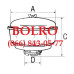 0001281467 ЦИКЛОН, ПИЛОЗБІРНИК D79MM НАВАНТАЖУВАЧІВ BOBCAT TL 35.70 MANITOU MERLO DIECI CLARK HYSTER LINDE JCB