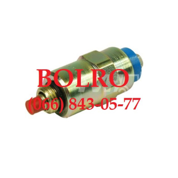0001281611 СОЛЕНОЇД, ЕЛЕКТРОМАГНІТНИЙ КЛАПАН ПАЛИВА ТРАКТОРІВ JOHN DEERE 6300 5400 5400N 6506 6510 6520 6600 6610 6800 6810 КОМБАЙНІВ JD 1165 1170 1175 1175H