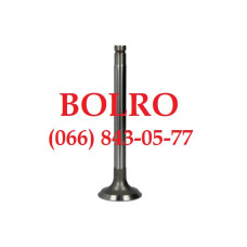 0001281765 КЛАПАН ВИПУСКНИЙ Ø36.50*9.50 L123.30 45° МОТОРІВ PERKINS A6.372 A6.354.1 A6.354 AT4.236 A4.212 A4.236 A4.248