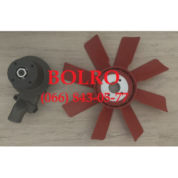 0001282092 ВЕНТИЛЯТОР ВОДЯНОЇ ПОМПИ КОМБАЙНІВ DRONNINGBORG D1200 D1250 D1600 D1650 MASSEY FERGUSON 8 16 20 24 99 86 87 186 187 206 240 307 330 430 440 487 506