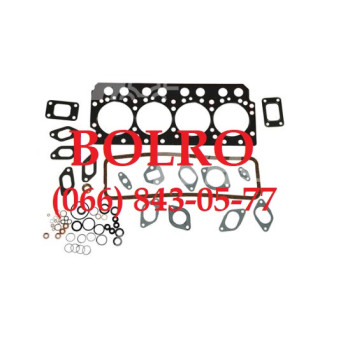 0001282174 КОМПЛЕКТ ПРОКЛАДОК ВЕРХ МОТОРОВ VALMET 411 КОМБАЙНОВ DRONNINGBORG D3800 D4000 D4500 