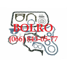 0001279169 НАБІР ПРОКЛАДОК НИЗ ДВИГУНІВ FORD BSD438, BSD442, BSD442T, BSD444, BSD444T ТРАКТОРІВ, НАВАНТАЖУВАЧІВ, ЕКСКАВАТОРІВ FORD NEW HOLLAND