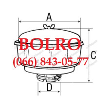 0001279559 ЦИКЛОН ДВИГУНІВ DEUTZ F 6L 913 BF 4L 913 BF 4L 913 T BF 6L 912 F 4L 913 F 4L 912 F 5L 912 F 6L 912