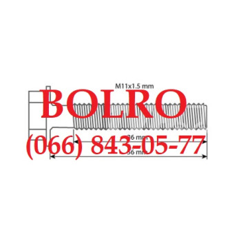 0001279698 БОЛТ ШАТУНА ДВИГУНІВ FIAT IVECO 8031-8041-8051-8061+