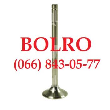 0001279700 КЛАПАН ВИПУСКНИЙ Ø40.90*10.00*L146.00ММ 45° ДВИГУНІВ CASE INTERNATIONAL D155, D179, D206, D239, D246, D268, D310, D358, DT239, DT358, DT402
