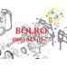 0001279789 ПАТРУБОК ВОДЯНОЇ ПОМПИ НАВАНТАЖУВАЧІВ MANITOU MT1030 MLT630 MLT634 MLT731 MT732 MT932 MLT845 MLT940L MLT735 MLT741 MLT742