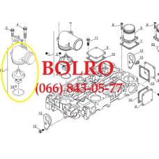 0001279788 ТЕРМОСТАТ З КОРПУСОМ НАВАНТАЖУВАЧІВ MANITOU MT1030 MLT630 MLT634 MLT731 MT732 MT932 MLT845 MLT940L MLT735 MLT741 MLT742