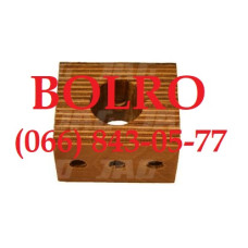 0001279834 ПІДШИПНИК ШНЕКА ДЕРЕВ'ЯНИЙ Ø27,5MM 38*60,5*52MM КОМБАЙНІВ JOHN DEERE 9680WTS 9500 9500sh 9510 9450 9560 9600 9660 9780 9510SH T T550 T560 W W540 W550 9400