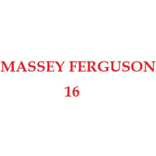 0001282635 КАТАЛОГ ЗАПЧАСТИН ЗЕРНОЗБИРАЛЬНОГО КОМБАЙНУ MASSEY FERGUSON 16