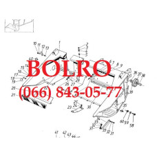 0001282641 КАТАЛОГ ЗАПЧАСТИН ЗЕРНОЗБИРАЛЬНИХ КОМБАЙНІВ SAMPO ROSENLEW 500