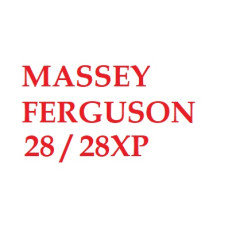 MASSEY FERGUSON 28 / 28XP: ПРОКЛАДКИ, ВКЛАДИШІ, КІЛЬЦЯ, ГІЛЬЗИ, САЛЬНИКИ, НАСОС, КЛАПАН ВПУСК-ВИПУСК