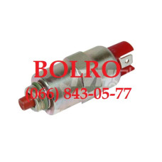 0001282893 ЕЛЕКТРОМАГНІТНИЙ КЛАПАН ПАЛИВА 24V M14*1.5, СОЛЕНОЇД МОТОРІВ PERKINS DALGAKIRAN FG WILSON MASSEY FERGUSON CATERPILLAR HYSTER LINDE+