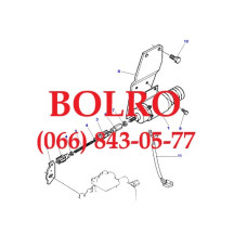 0001283579 СОЛЕНОЇД, КЛАПАН ЗУПИНКИ ПОДАЧІ ПАЛИВА ПНВТ МОТОРІВ VALMET AGCO SISU POWER 74 84 98 620 634 645 ТРАКТОРІВ, КОМБАЙНІВ VALTRA VALMET SAMPO MF CASE NH FENDT