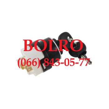 0001283746 ЗАМОК ЗАПАЛЮВАННЯ ЕКСКАВАТОРІВ, НАВАНТАЖУВАЧІВ BOBCAT B200 B250 BL275 B100 BL570 BL575 BL470 BL475 B300 BL370 BL375