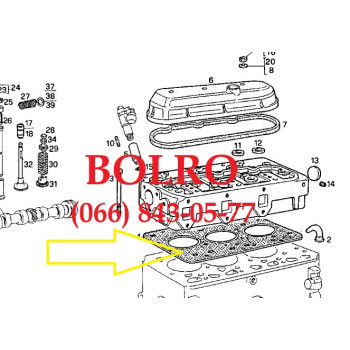 0001285314 ПРОКЛАДКА ГБЦ, ПРОКЛАДКА ПІД ГОЛОВКУ ДВИГУНІВ FIAT AIFO IVECO 8031I05.05 0001285314 ПРОКЛАДКА ГБЦ, ПРОКЛАДКА ПІД ГОЛОВКУ ДВИГУНІВ FIAT AIFO IVECO 8031I05.05