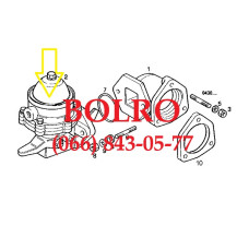 0001285345 НАСОС ПІДКАЧКИ ПАЛИВА ДВИГУНІВ AIFO FIAT IVECO 8045 8045.25 8045.25.850