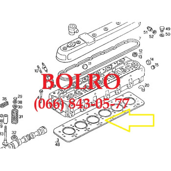 0001285355 ПРОКЛАДКА ГБЦ ДВИГУНІВ AIFO FIAT IVECO 8065 8065.06.200/8065.25.200/8065.SE00.00A003 0001285355 ПРОКЛАДКА ГБЦ ДВИГУНІВ AIFO FIAT IVECO 8065 8065.06.200/8065.25.200/8065.SE00.00A003