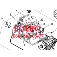 0001287327 ДАТЧИК ШВИДКОСТІ/ОБЕРТІВ ДВИГУНІВ РЕФРИЖЕРАТОРІВ THERMO KING TRIPAC 210 230 300 400 330 130 310 SL-TCI SLTCI SL TCI  SMX-50 SMX50 SMX50