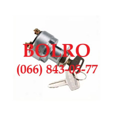 0001287444 ЗАМОК ЗАПАЛЮВАННЯ ДВИГУНІВ ТРАКТОРІВ KUBOTA B1-10, B1-14, B1-15, B1-16, B1-17, B10, B20, B40, B1200, B1220, B1400, B1402, B1500, B1502, B1600, B1620