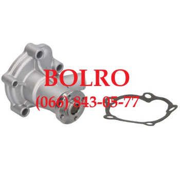 0001287574 ВОДЯНА ПОМПА, НАСОС ВОДИ ДВИГУНІВ YANMAR 3T72HA 3T72HA-F 3T84HA 3T84HA-F 3TNA72 ТРАКТОРІВ YANMAR F14 F15 F16 F17 FB15 FB16 FH16 FX16 FX17 YM169 YM180 YM186 YM187 YM220