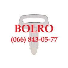 0001287620 КЛЮЧ ЗАМКА ЗАПАЛЮВАННЯ ТРАКТОРІВ KUBOTA B4200D B5100D-P B5100E-P B6100D-P B6100E-P B6100HST-D B6100HST-E ЕКСКАВАТОРІВ KUBOTA K008 K008-3 KH101 KH151 KH170