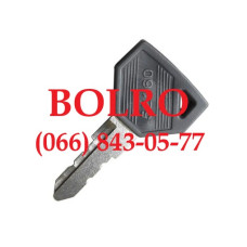 0001287622 КЛЮЧ ЗАМКА ЗАПАЛЮВАННЯ ЕКСКАВАТОРІВ, ТРАКТОРІВ YANMAR AF28, AF30, AF180, AF220, B7-6, C30R-3, EB3100 EF227, EF230, EF233, EF235, EF312, EF352, EF393T, EF453