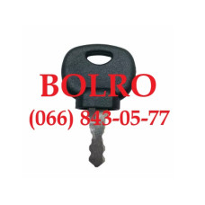 0001287630 КЛЮЧ ЗАМКА ЗАПАЛЮВАННЯ НАВАНТАЖУВАЧІВ BOBCAT T2250, T2566, T35.105L, T35.130SLP, T35.140S, T35120SL, T3571L, T36.120SL, T40.180SLP, T40170, T41.140SLP, TL30.60, TL34.65HF, TL38.70HF, TL43.80HF