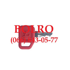 0001287644 КЛЮЧ ЗАМКА ЗАПАЛЮВАННЯ ЕКСКАВАТОРІВ, НАВАНТАЖУВАЧІВ, БУЛЬДОЗЕРІВ, ХАРВЕСТЕРІВ, ФОРВАРДЕРІВ, КОМБАЙНІВ, ТРАКТОРІВ JOHN DEERE 4560, 4650, 4755, 4760, 4850, 4955, 4960, 5020