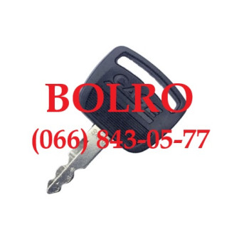 0001287665 КЛЮЧ ЗАМКА ЗАПАЛЮВАННЯ ЕКСКАВАТОРІВ JCB SUMITOMO SH130 200 210 240 350 360 LINKBELT NEW HOLLAND E805 CASE CX130 CX130B CX130C CX130D CX130D LC CX135SR CX145C