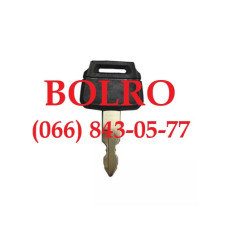 0001287670 КЛЮЧ ЗАМКА ЗАПАЛЮВАННЯ ЕКСКАВАТОРІВ CASE CX130 CX130B CX130C CX130D CX130D LC CX135SR NEW HOLLAND E175B E215B E80BMSR EH215 KOBELCO SK210-8 SK210-6E SK135SR-1E SK140SRLC SUMITOMO