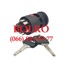 0001287703 КЛЮЧ+ЗАМОК ЗАПАЛЮВАННЯ ГРЕЙДЕРІВ VOLVO G700B G900 G900B САМОСКИДІВ VOLVO A20C A20C A25B A25C НАВАНТАЖУВАЧІВ VOLVO L110E L120 L120C L120C