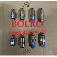 0001287951 СОЛЕНОЇД, КЛАПАН ЗУПИНКИ ПАЛИВА ПНВТ КОМПРЕСОРІВ ABAC AIRBOX AIRMAN ATLAS COPCO ATMOS CHICAGO COMPAIR DOOSAN ECOAIR INGERSOLL RAND JCB KAESER PUTZMEISTER ROTAIR