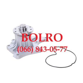 0001288209 ВОДЯНА ПОМПА, НАСОС ВОДИ ДВИГУНІВ ТРАКТОРІВ ISEKI HG650, HG680, HG750, HG780, HG880, T5010, T5020, TA410, TA415, TA417, TA450, TA455, TA467, TA505, TA527, TA607